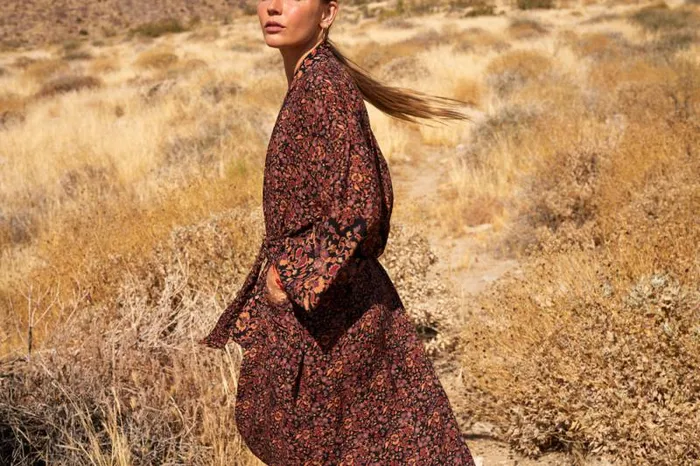 Dresses Shop Natalie Martin DIANE LONG ROBE Petite Fleur Noire