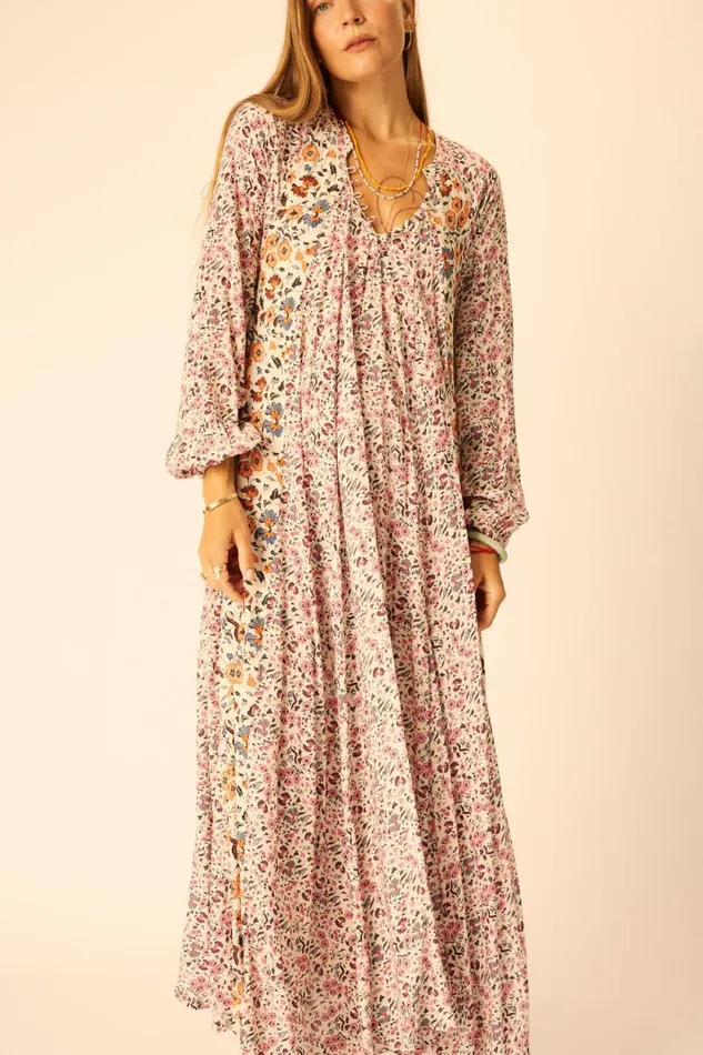 Dresses Shop Natalie Martin FIORE MAXI Petite Fleur Rose