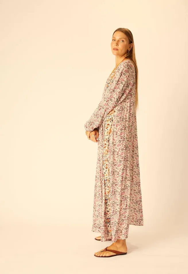 Dresses Shop Natalie Martin FIORE MAXI Petite Fleur Rose