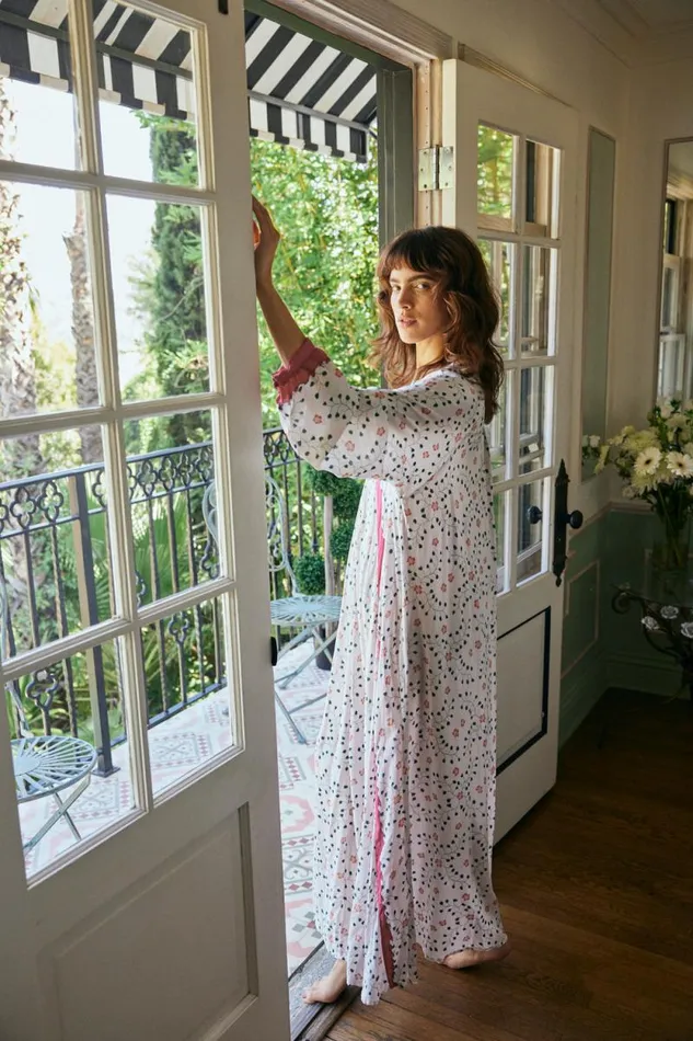 Dresses Shop Natalie Martin FIORE MAXI Pinwheel Cotton