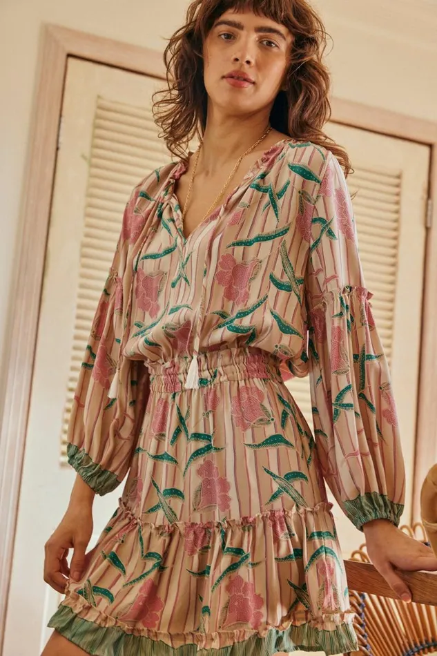 Dresses Shop Natalie Martin MAGGIE DRESS Chamomile Rose