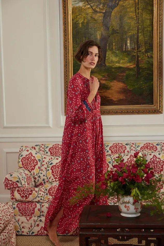 Dresses Shop Natalie Martin SAMMIE MAXI Pinwheel Barn Red