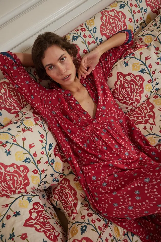 Dresses Shop Natalie Martin SAMMIE MAXI Pinwheel Barn Red