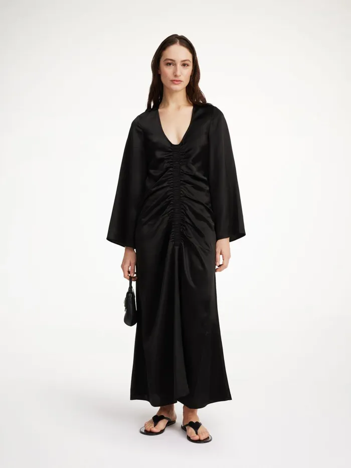 Dresses Women By Malene Birger Lavende Maxi Dress Black