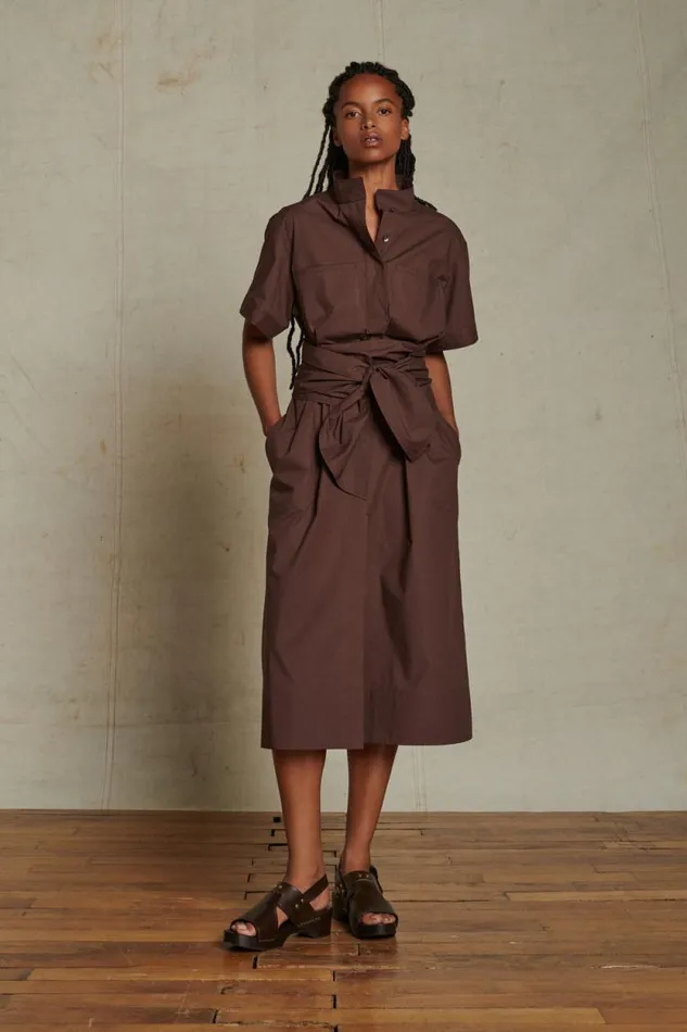 Dresses Women Soeur ANDORA DRESS Chocolate