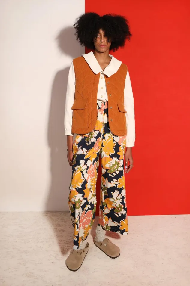 Eamon Trouser Autumn Lyon Floral Womens LF Markey Trousers