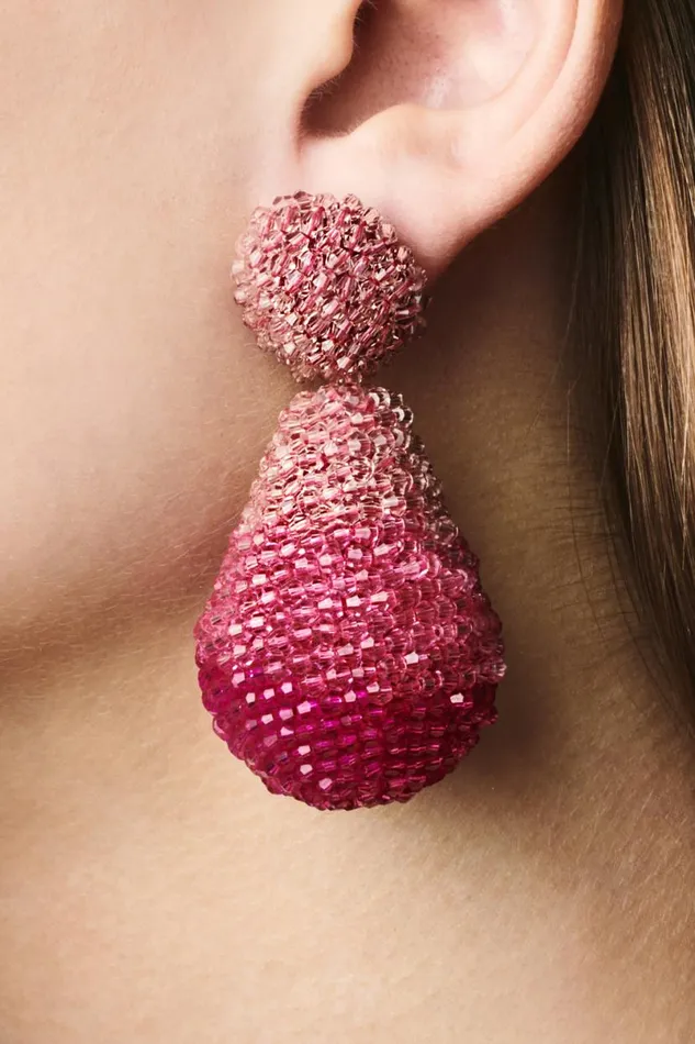 Earrings Women Sachin and Babi Ombre Elise Earrings 8211 Faceted Beads