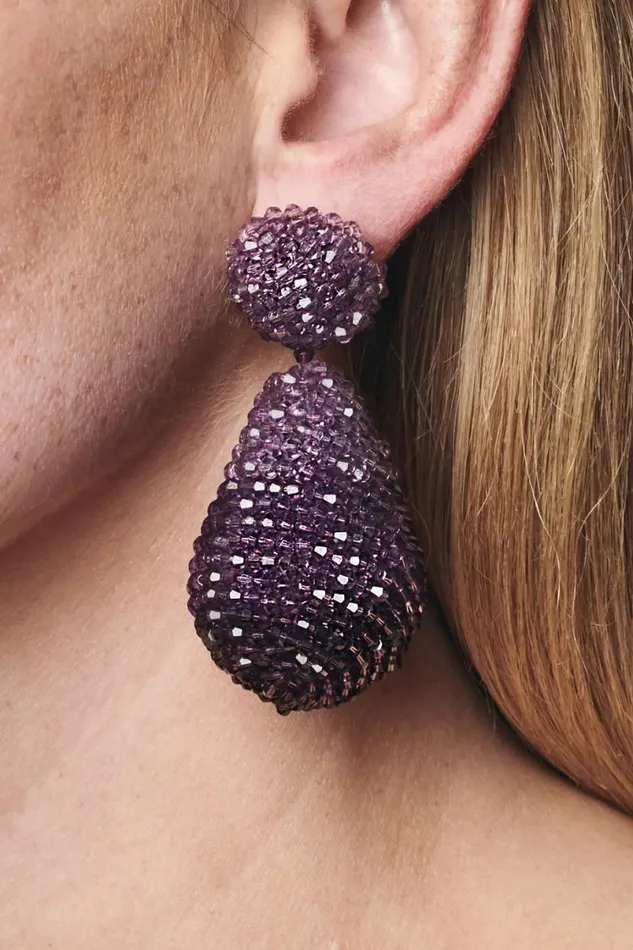 Earrings Women Sachin and Babi Ombre Elise Earrings 8211 Faceted Beads