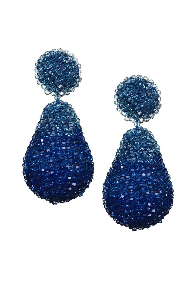 Earrings Women Sachin and Babi Ombre Elise Earrings 8211 Faceted Beads