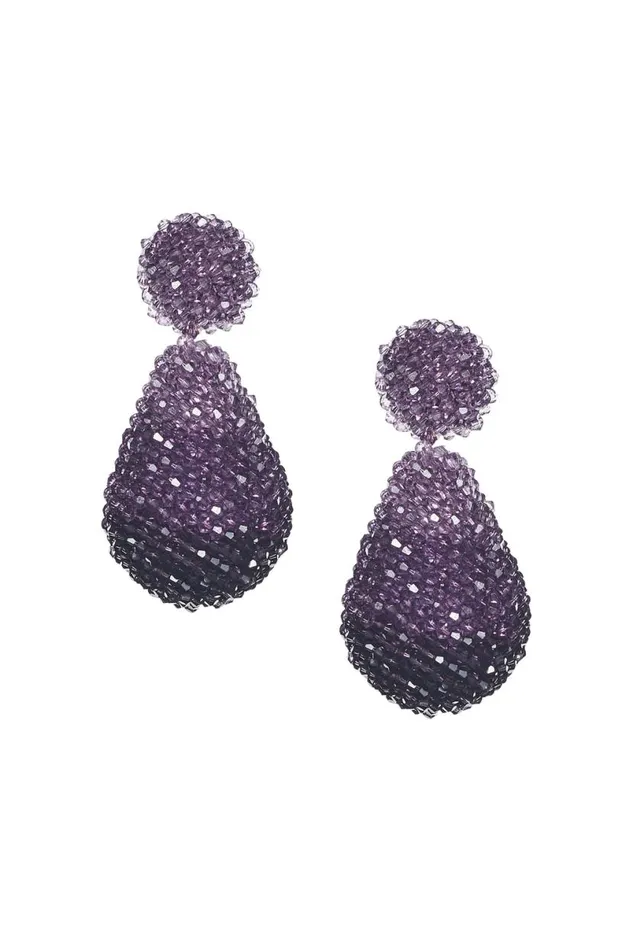 Earrings Women Sachin and Babi Ombre Elise Earrings 8211 Faceted Beads