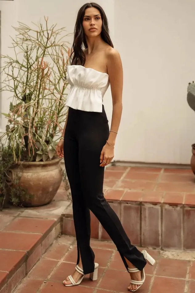 Erin Pants In Black Black Women Bohme Pants