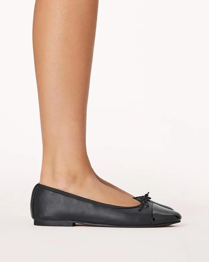 Flats Billini Ballet Flats CARDEN BLACKBLACK PATENT
