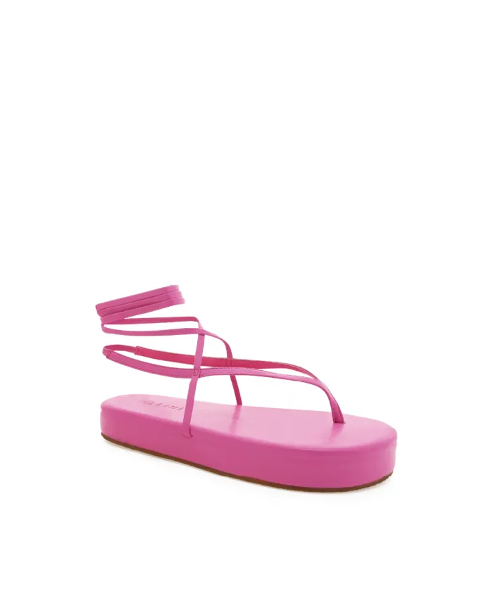 Flats Billini Sandals and Slides HANNI LIPSTICK