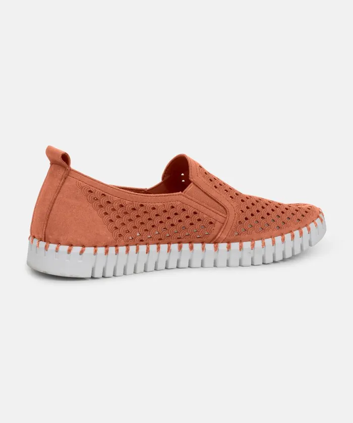 Flats For Men 8211 Light Brick Shoes Ilse Jacobsen Tulip Flats