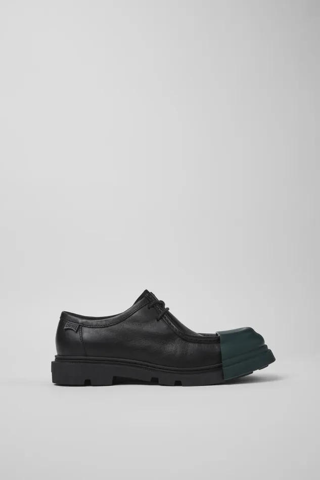 Formal Shoes Women Camper Junction Black Leather Shoes