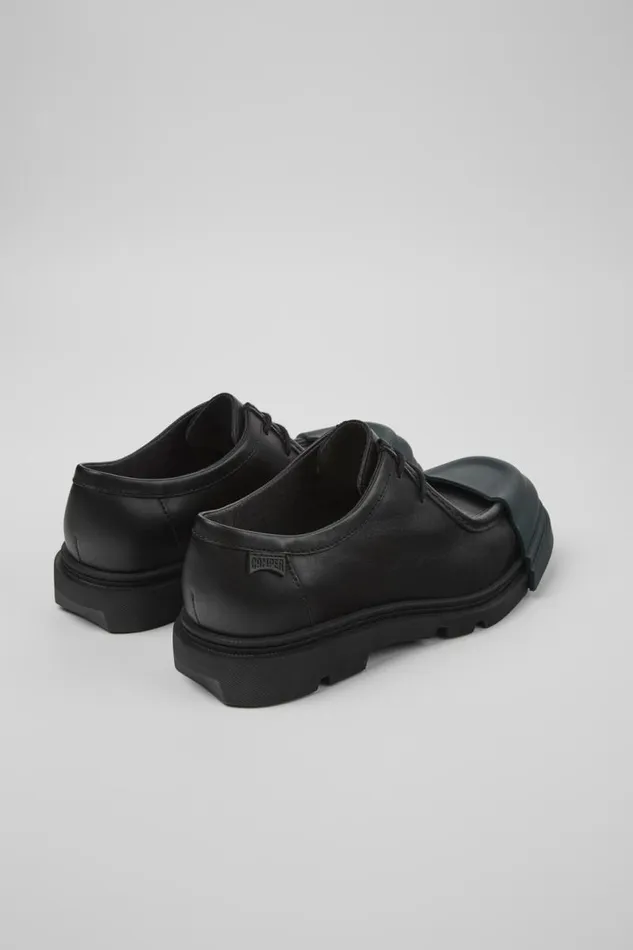 Formal Shoes Women Camper Junction Black Leather Shoes