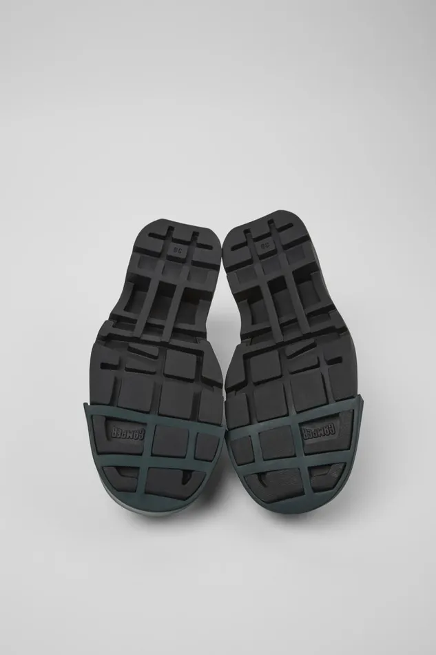 Formal Shoes Women Camper Junction Black Leather Shoes