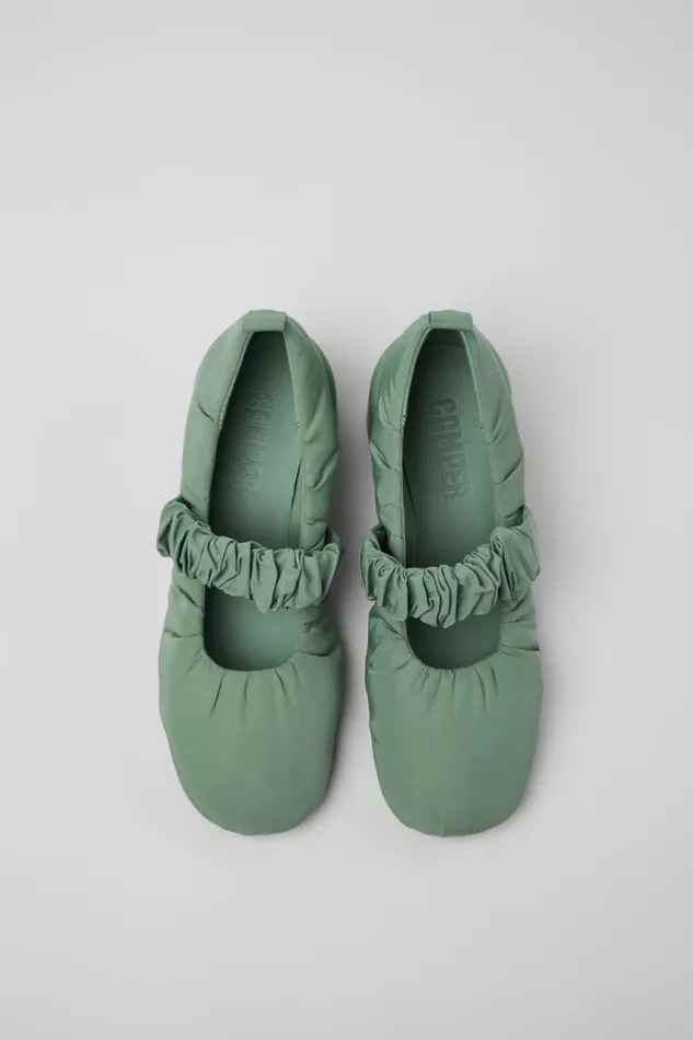 Formal Shoes Women Camper Niki Green Recycled PET Shoes Formal Shoes Women Camper Niki Green Recycled PET Shoes