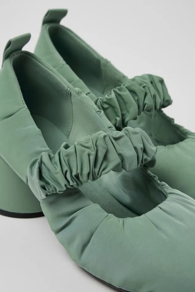 Formal Shoes Women Camper Niki Green Recycled PET Shoes Formal Shoes Women Camper Niki Green Recycled PET Shoes