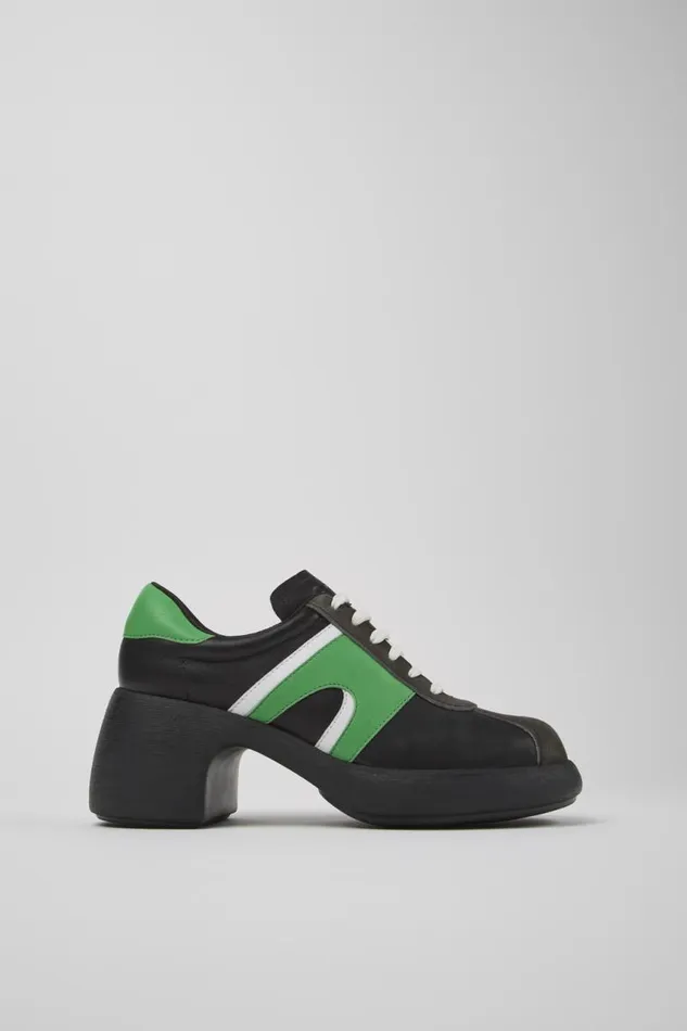 Formal Shoes Women Camper Thelma Black LeatherNubuck Shoe Formal Shoes Women Camper Thelma Black LeatherNubuck Shoe