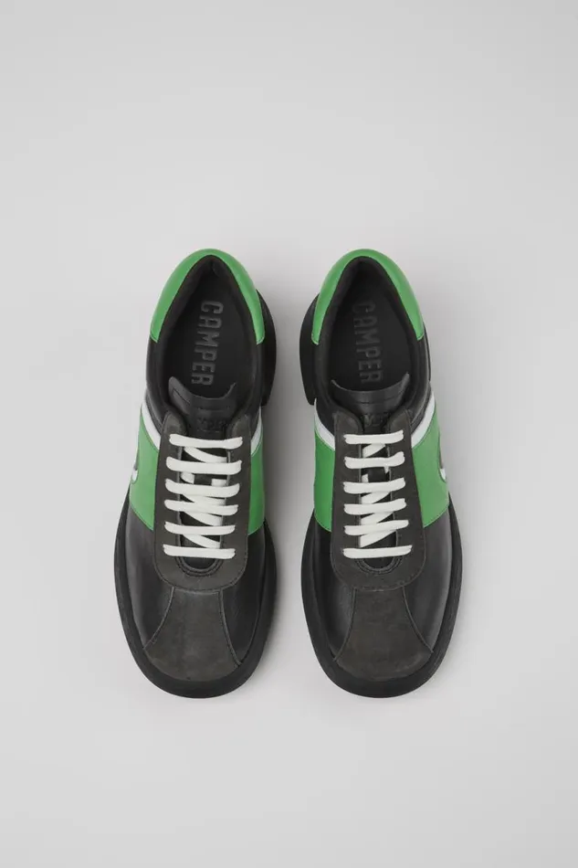 Formal Shoes Women Camper Thelma Black LeatherNubuck Shoe Formal Shoes Women Camper Thelma Black LeatherNubuck Shoe