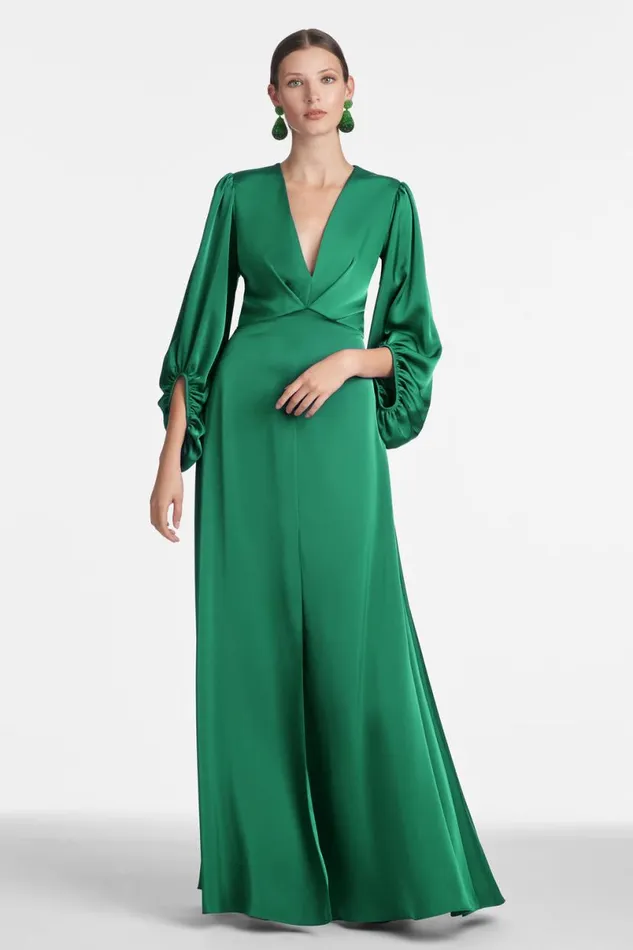 Formal Women Sachin and Babi Jenny Gown 8211 Emerald