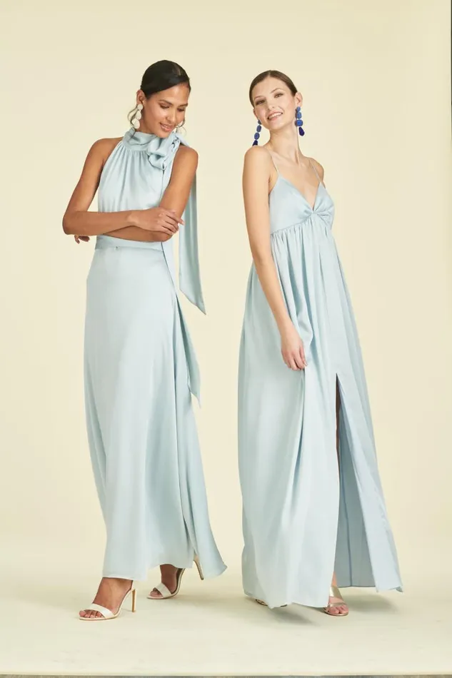 Formal Women Sachin and Babi Kayla Gown 8211 Ice Blue