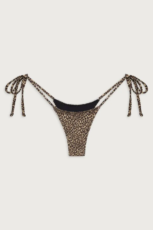 Frankies Bikinis Bikinis Women Divine Skimpy Bikini Bottom Baby Leopard