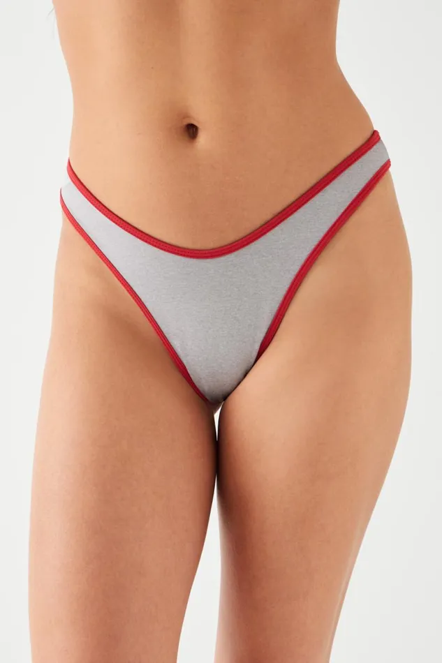 Frankies Bikinis Bikinis Women Dove Classic Bikini Bottom Cherry Mint