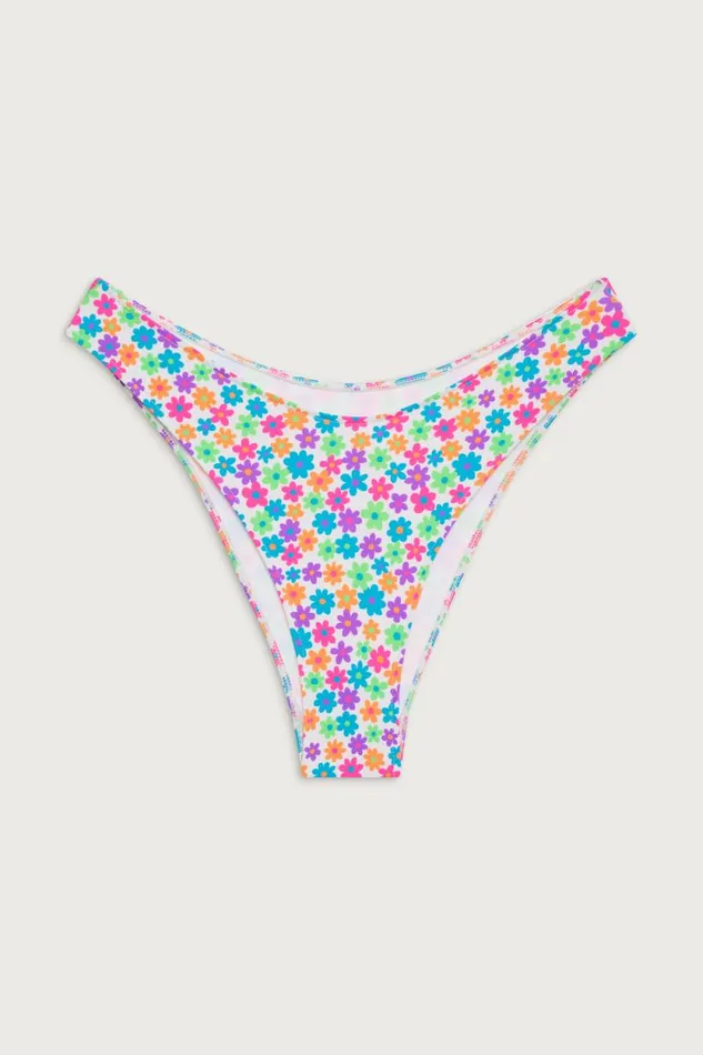Frankies Bikinis Bikinis Women Dove Floral Classic Bikini Bottom Forever Flower
