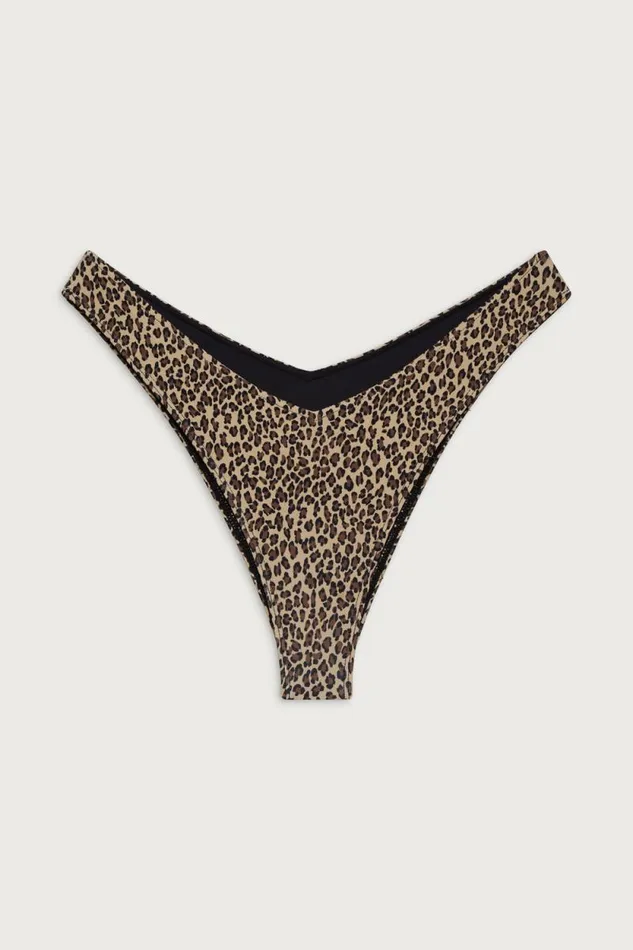 Frankies Bikinis Bikinis Women Enzo Cheeky Bikini Bottom Baby Leopard
