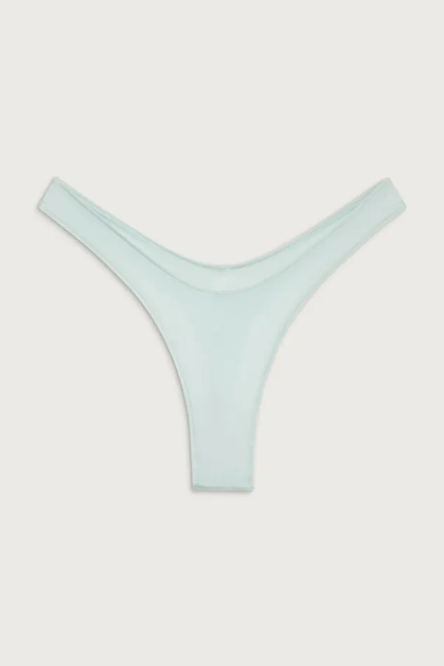Frankies Bikinis Bikinis Women Full Moon Shine Micro Bikini Bottom Pistachio