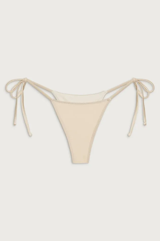 Frankies Bikinis Bikinis Women X DJERF AVENUE Divine Skimpy Bikini Bottom Sand Castle