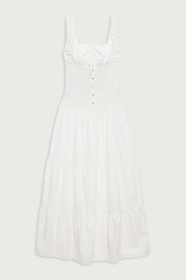 Frankies Bikinis Dresses Women Christabelle Eyelet Maxi Dress Angel039s Wing