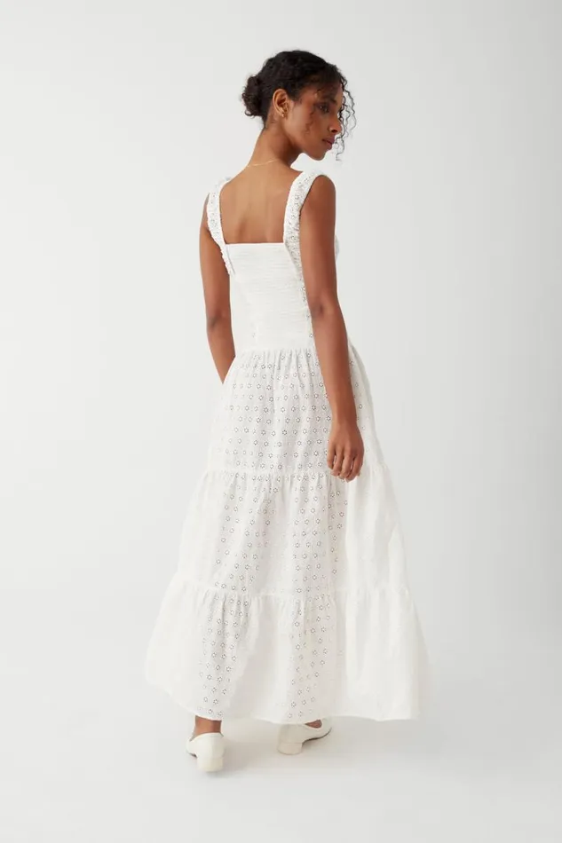 Frankies Bikinis Dresses Women Christabelle Eyelet Maxi Dress Angel039s Wing