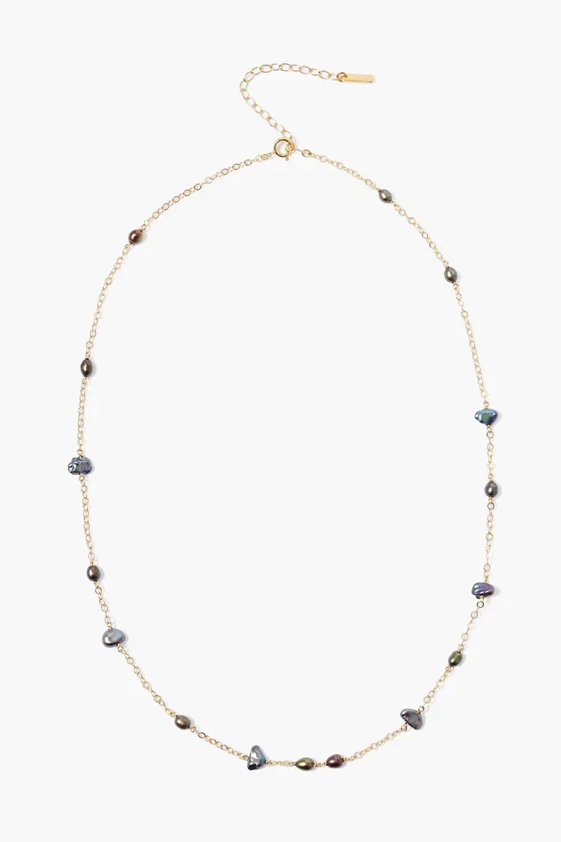 Freeform Pearl Necklace Peacock Women Chan Luu Necklaces