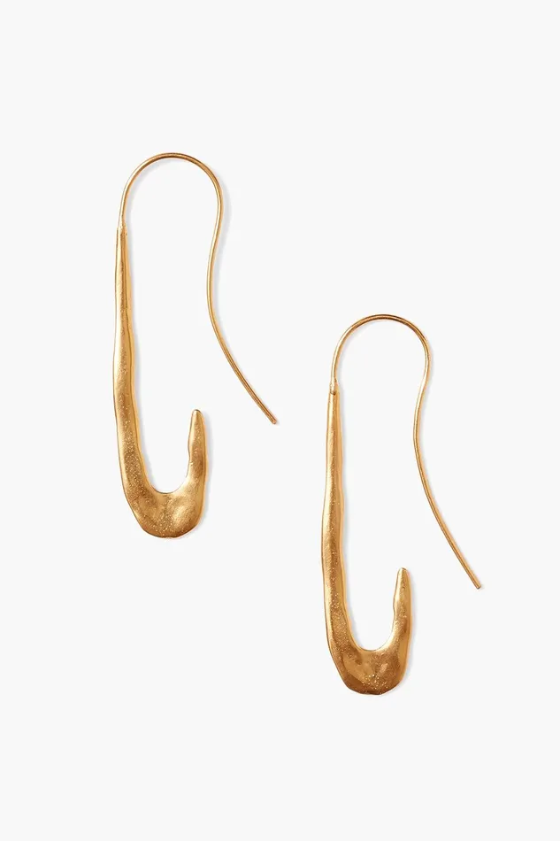 Gala Crescent Earrings Maxi Gold Women Chan Luu Earrings