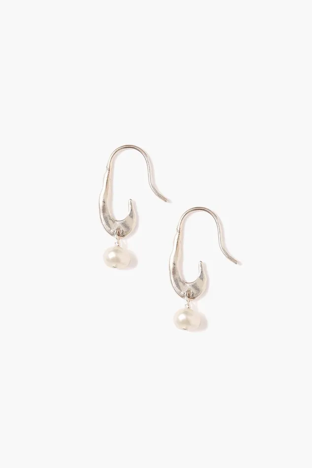 Gala Crescent Pearl Earrings Mini Silver Women Chan Luu Earrings