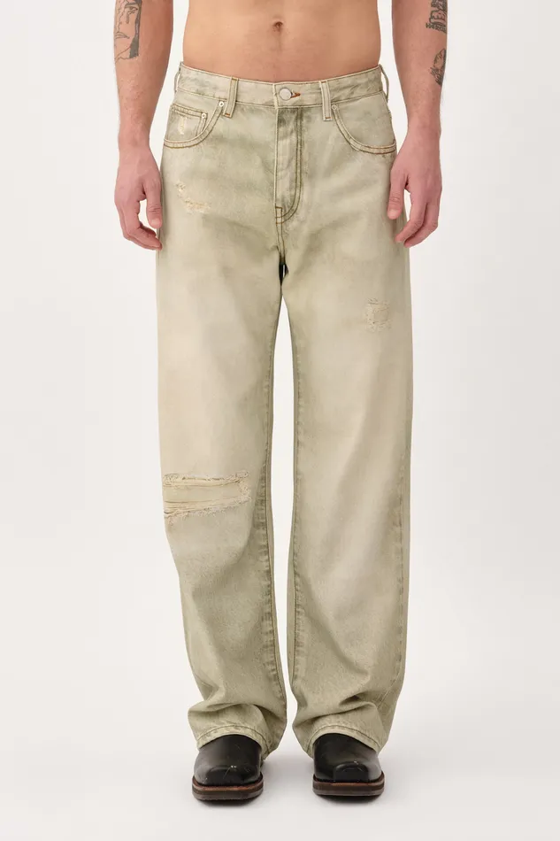 Genoa Printed Denim Digital And Rine Jeans Wonhundred Men