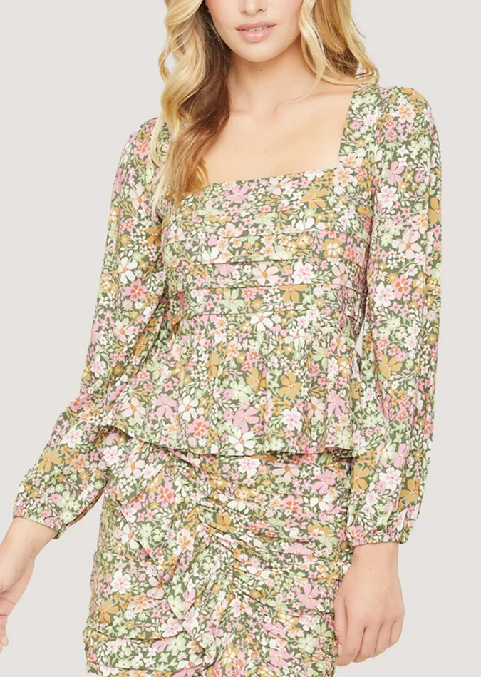 Getaway Island Top Greenmulti Women Lost Wander Tops