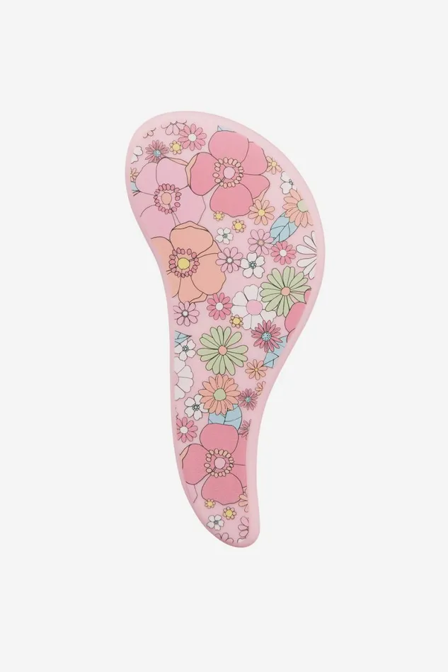 Girls 214 Hair Accessories Cotton On Detangle Brush Peach Tangjuniper Floral