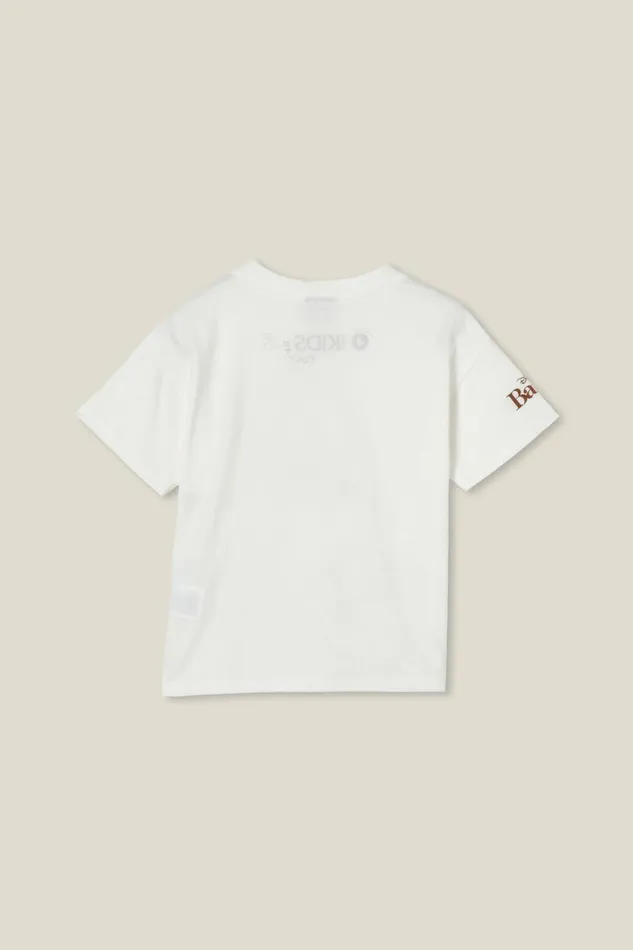 Girls 214 Tops and TShirts Cotton On License Drop Shoulder Short Sleeve Tee Lcn Dis Bambivanilla