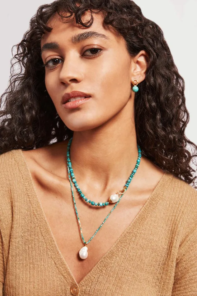 Globe Stud Earrings Turquoise Women Chan Luu Earrings