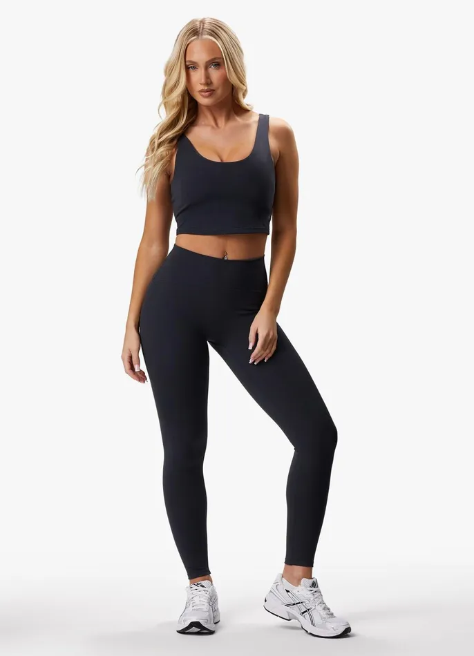 Gym King CoOrds Women Peach Luxe Tank 8211 Pewter Luxe