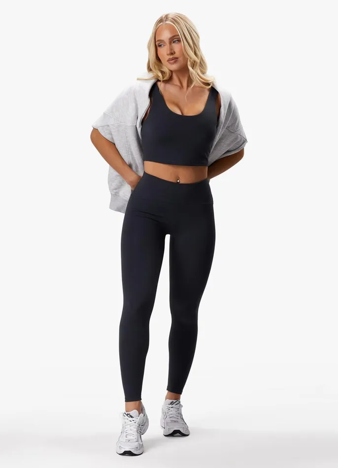 Gym King CoOrds Women Peach Luxe Tank 8211 Pewter Luxe