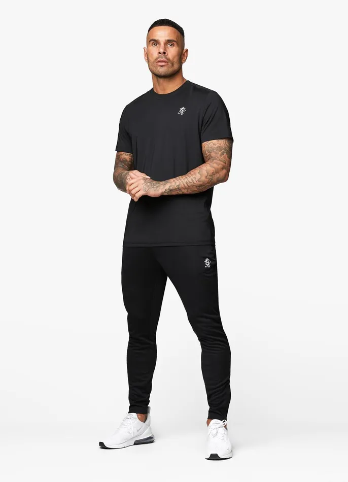 Gym King Gymwear Men 365 Lightweight Poly Training Pant 8211 Black