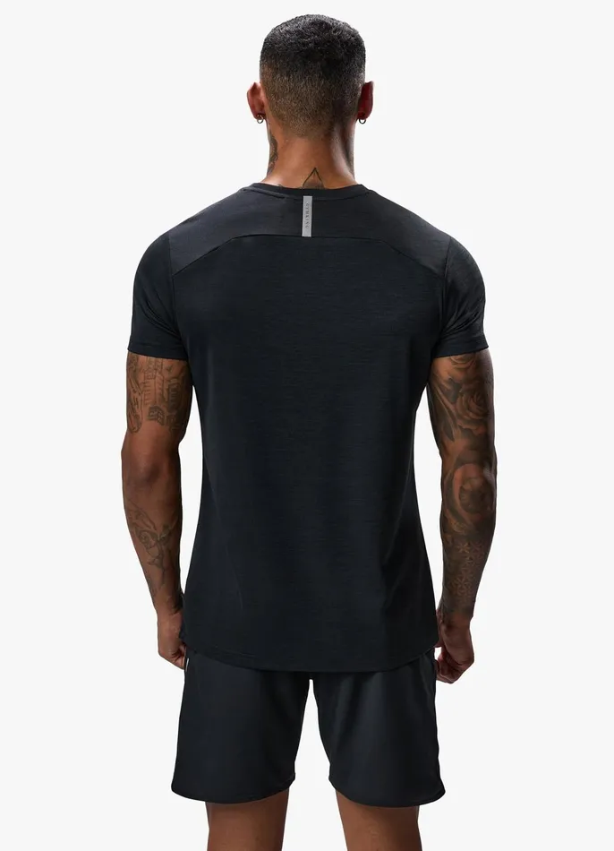 Gym King Gymwear Men Element Tee 8211 Black Marl