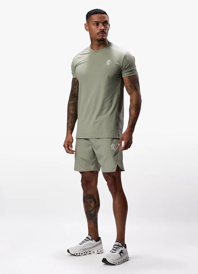 Gym King Gymwear Men Flex Short 8211 Soft Khaki