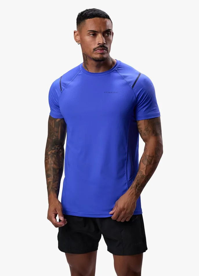 Gym King Gymwear Men Unity Tee 8211 Ultramarine