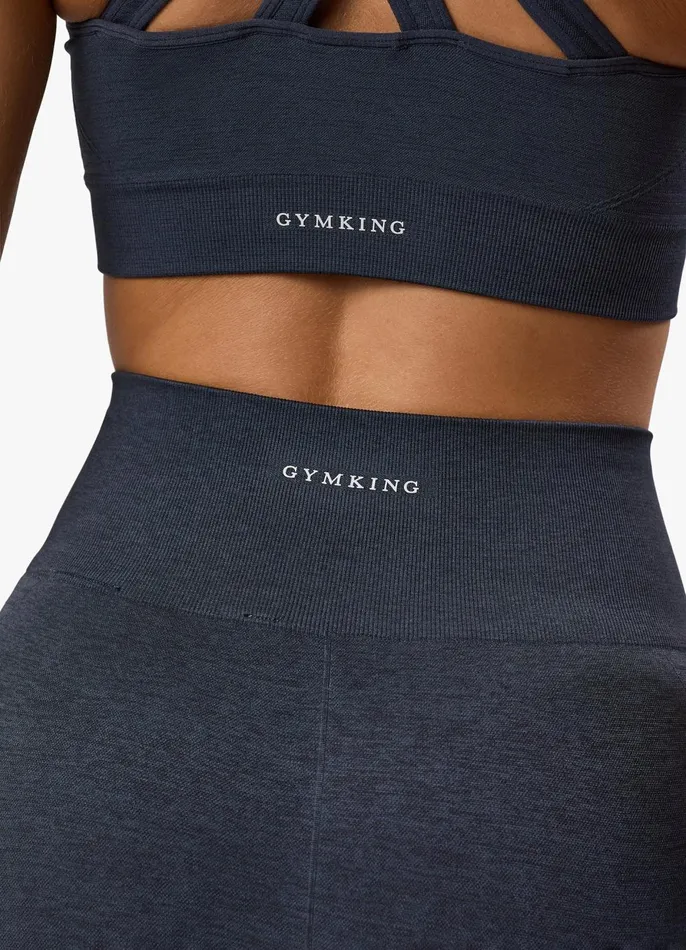 Gym King Gymwear Women Results 20 Seamless Legging 8211 Midnight Blue